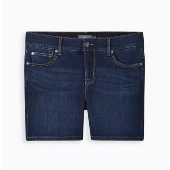 Torrid Bombshell 5" Premium Stretch High Waisted Denim Shorts Size 22 - Picture 5 of 9